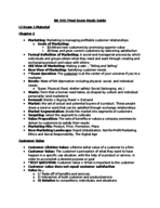 BUAD 332 Demand Management Study Guide