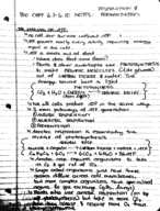 Intro to Zoology- Week 4 notes