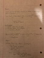 CHE4200, Week 7 Notes