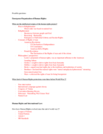 Poli 388 Midterm Study Guide