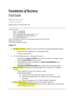 Foundations Final Exam 