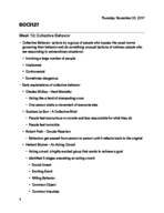 SOCI127 Week 12 Notes