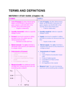 Intro to Microeconomics FINAL study guide