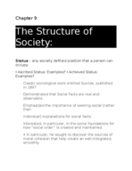 Intro to sociology 