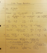Calc Study Guide