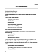 PSY NOTES (Week 5, 12-12-17)