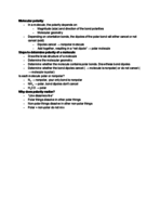 Intro Chem 1021 - Notes Week 14