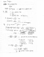 MATH 2400 - WEEK 16 NOTE