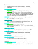 Study Guide for Intro Psych Final 