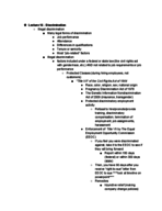 HM 355 Week 7 Notes