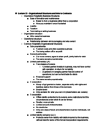 HM 355 Week 8 Notes