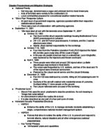 Chapter 7: Disaster Preparedness and Mitigation Strategies