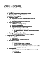 PSY 322 chapter 11 notes