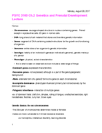 PSYC 3100 Ch. 2 Notes