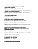 Marketing Test 1 Study Guide