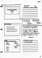 CHEM 324 Ch.3: Amino Acids, Peptides, Proteins Notes