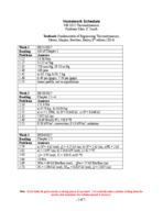 ME 3322 Evaluation Study Guide