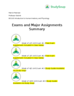 Biology Human Anatomy and Physiology Notes for Week 1