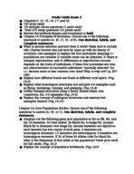 BIO 150 Week 11 Notes