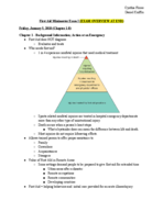 HLTH 216 - First Aid Exam 1 Review