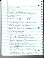 Organic Chemistry II, Week 4 Notes