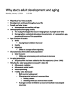 HDFS 314 Notes week 1: monday