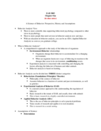 Chapter 1 (in class notes)