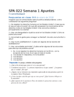 Spanish 22, Week 1 Notes