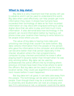 Big Data Notes