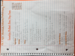 Cells and Molecules- BS161 Week 1 Notes