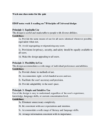 Assitive tech notes week two