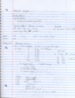 Math141 - Week 1 Notes