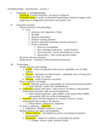 Lecture 1 notes - Introduction and Terminology 