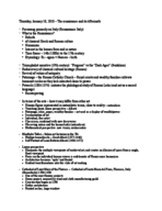 ARTH 270 Class notes, week two