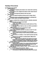 Week 1 Notes