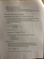 Section 1 Notes from Discussion and Lecture