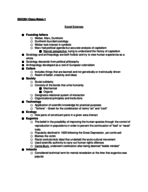 SOC261 Week 1 Notes
