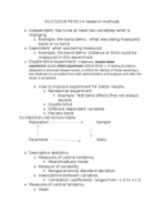 Week 1 lecture notes + Lab notes