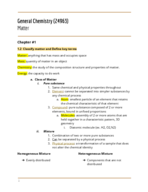 General Chemistry 1- week 1notes