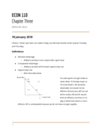 EC 110, Class Two Notes