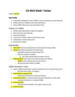 CS 4604 Week 1 Notes