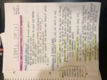 Condensed Notes/Study Guide for Test 1 