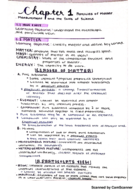 general chemistry, chapter one notes