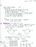 Genetics 351 Week 2 Notes