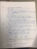 Chemistry 2 lecture 1