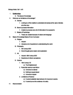 Biology 112 Notes Set 1 of 8