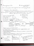 MGMT 371, week 1 notes