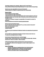 Scientific Thinking Week 2 Notes