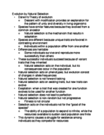 PCB 3674 - Evolution - Week 3 notes