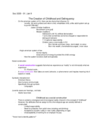 SOC 3220, week 1-2